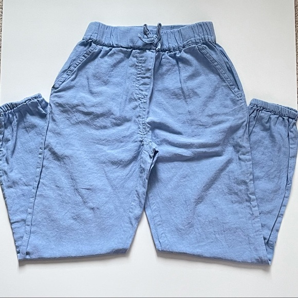 THAT’S IT set of flowered blouse sz S & blue trouser sz 8 - Picture 3 of 6